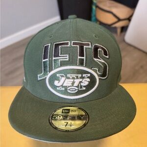 Green New Era Jets Cap